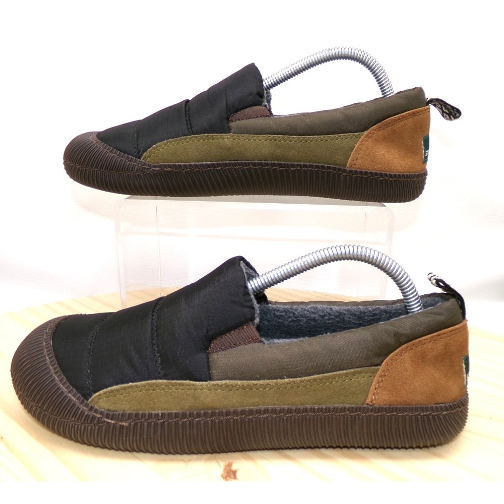 Staheekum Puff Slip On‎ Shoes Mens Black Size 8 Nylon Suede Water Repellent